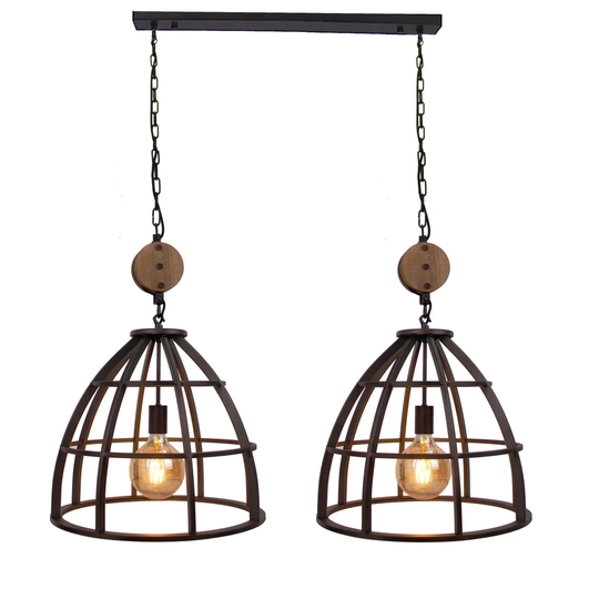 Lederman 2 - Light Kitchen Island Dome Pendant