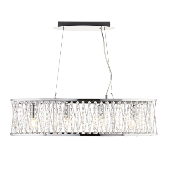 Fritz 4 - Light Kitchen Island Rectangle Pendant