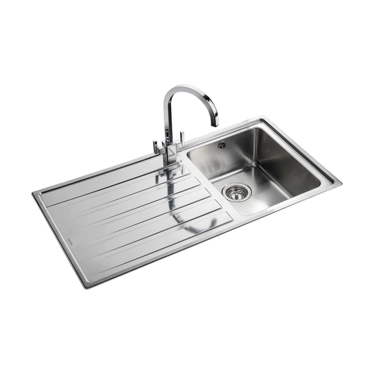 Rockford 98.5cm x 50.8cm Stainless Steel Kitchen Sink