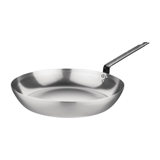 Vogue Carbon Steel Induction Frying Pan 255mm - [GD064]