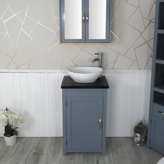 Scully 515mm Free-standing Cloakroom Vanity Unit
