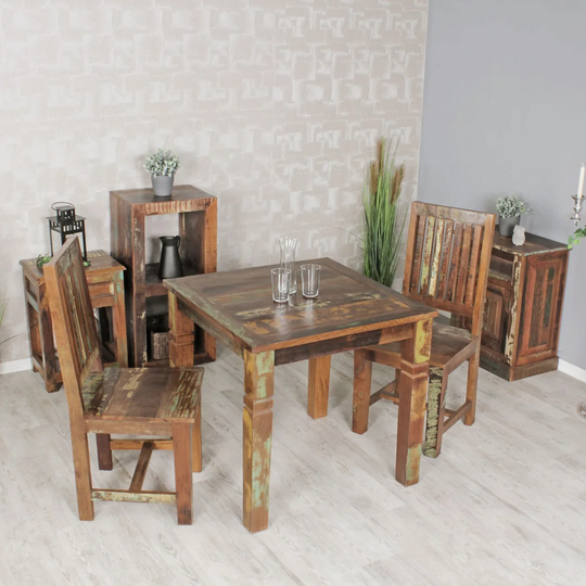 Jimena Mango Solid Wood Dining Table