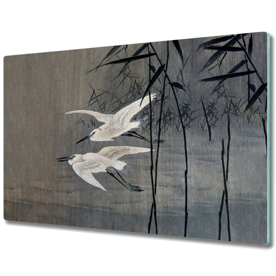 Avaya Tempered Glass Birds Lake Chopping Board