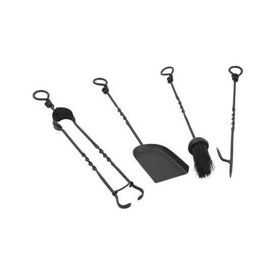 Guaymas 5 Piece Iron Fireplace Tool Set