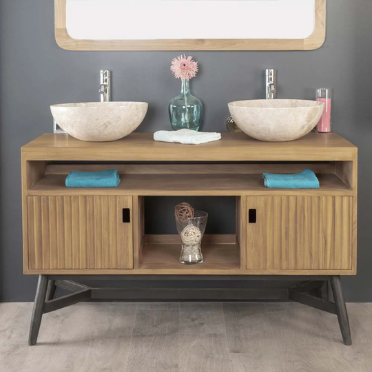 Culpepper 130mm Free-standing Double Vanity Unit
