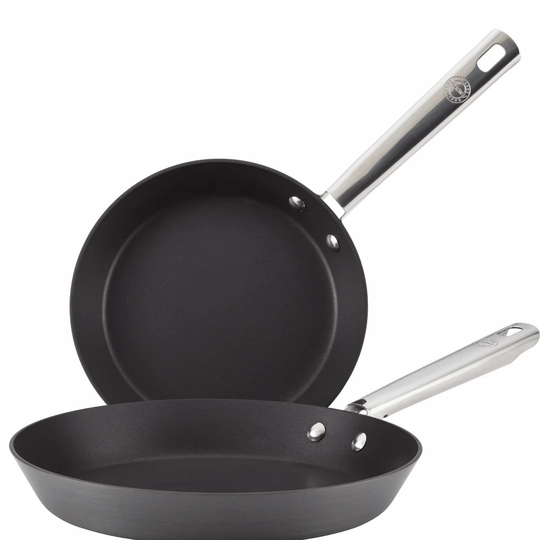 Anolon Professional Hard Anodised NonStick dishwasher safe 2piece frying pan set