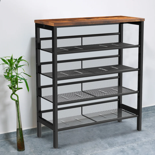 8 Pair Shoe Rack