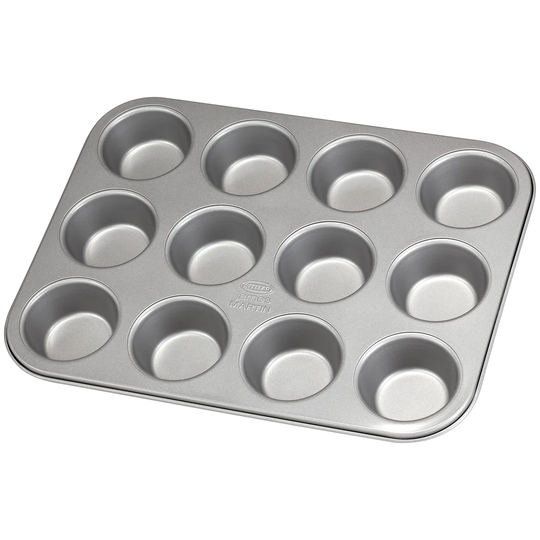 Stellar James Martin, Bakers Collection 12 Cup Non-Stick Cupcake/Muffin Tin, Cup Size 6.5 x 3cm