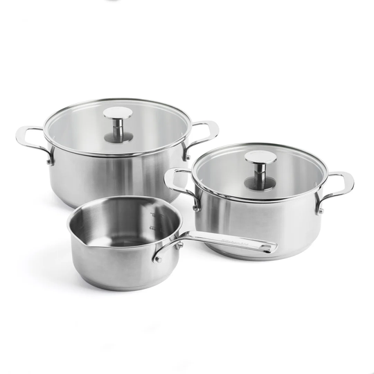 KitchenAid Stainless Steel Non-Stick 5 Piece Cookware Set