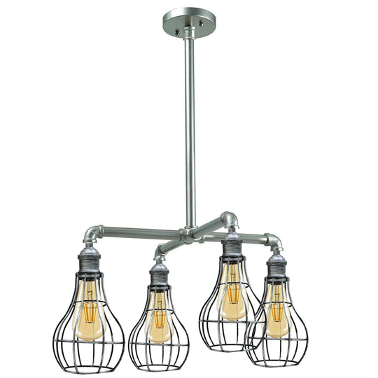 Buckmiller 4 - Light Kitchen Island Geometric Pendant