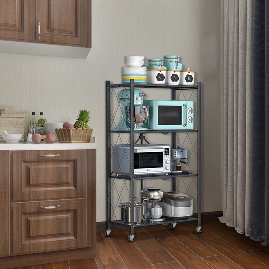 Simons 71Cm Kitchen Trolley with Iron Top