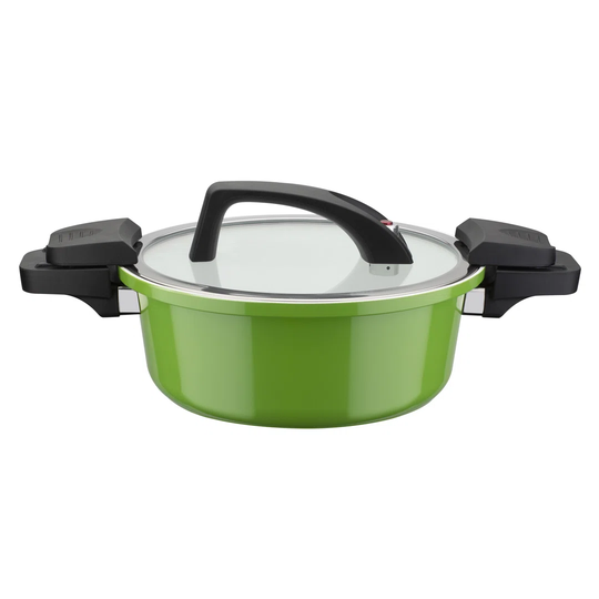 Energy -saving pot Ceramica Green 24cm, 4 Ltr.