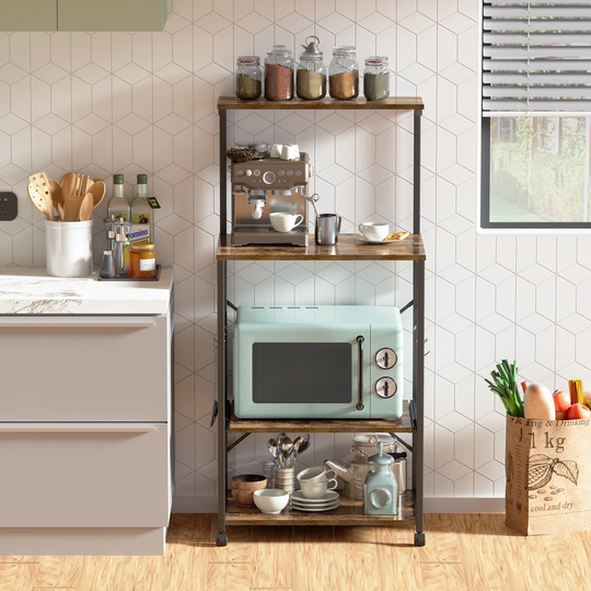 Gordon 60Cm Kitchen Island with Locking Wheels