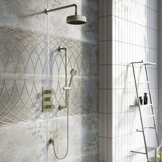 Sacco Thermostatic Shower with Fixed Shower Head