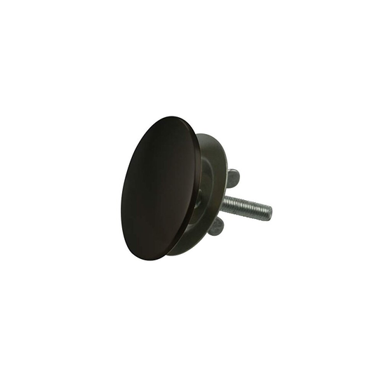 Westbrass R202-62 2" Kitchen Sink Hole Cover, 1 Pack, Matte Black