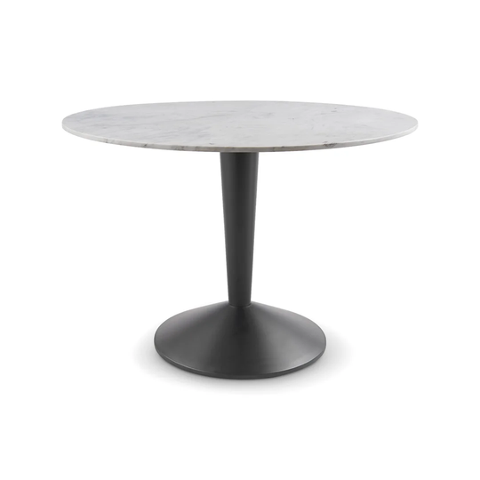 Large Round Dining Table in , White