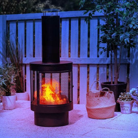 Arrighetto 115Cm H x 45Cm W Outdoor Chiminea