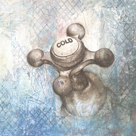 Cold Faucet - Wrapped Canvas Painting Print