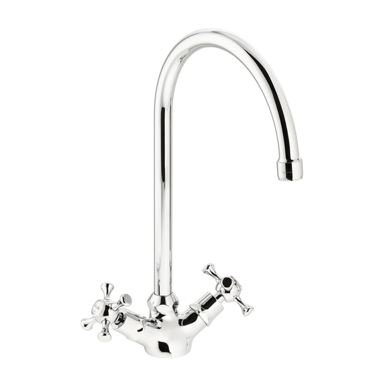 Burford Twin Lever Monobloc Tap