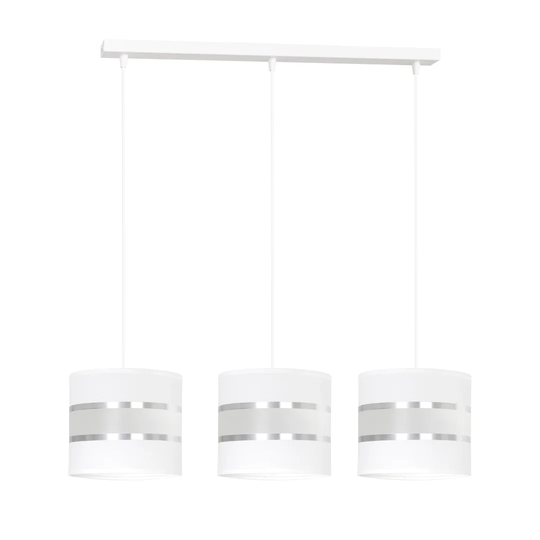 Atchison 3 - Light Kitchen Island Drum Pendant
