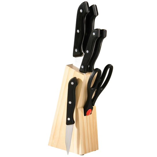 6 Piece Knife Block Set