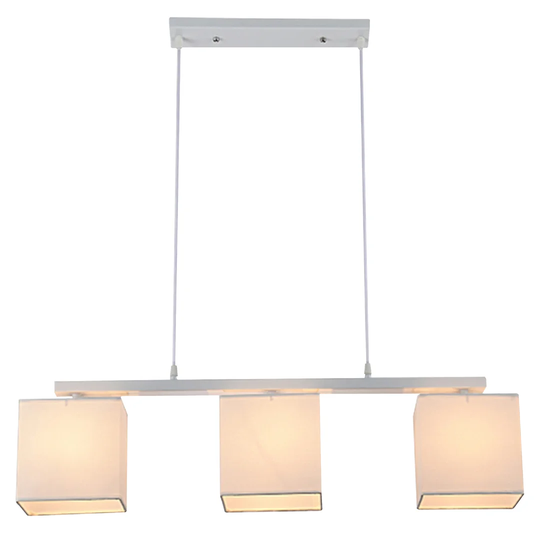 Zinaida 3-Light Kitchen Island Square Pendant