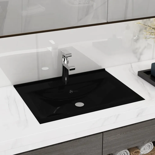 Grenkie Luxury Ceramic Countertop Basin