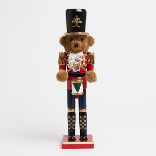 Festive Feeling 14" Nutcracker Bring Festive Cheer To This Xmas -Bear