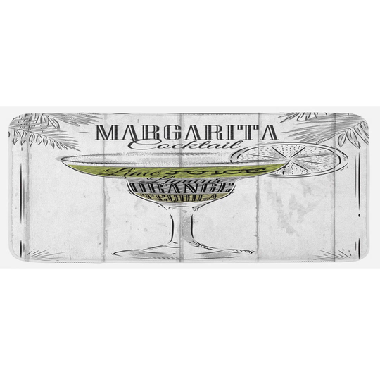 Cocktail Kitchen Mat Ingredients Of Margarita