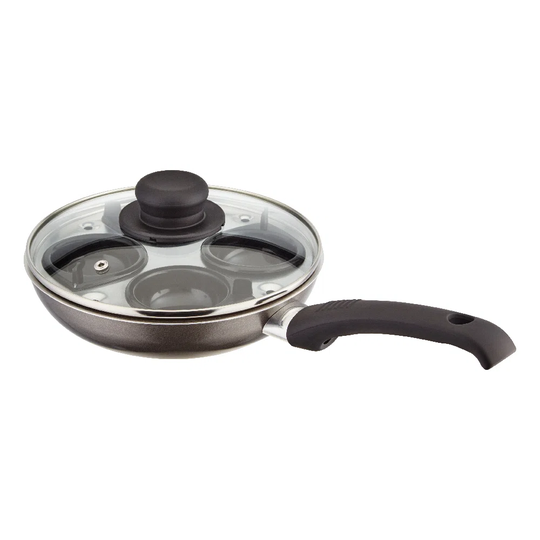Judge Everyday Four-Cup Egg Poacher / Non-Stick 20cm Frying Pan