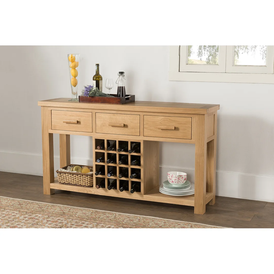 16 Bottle Floor Wine Cabinet