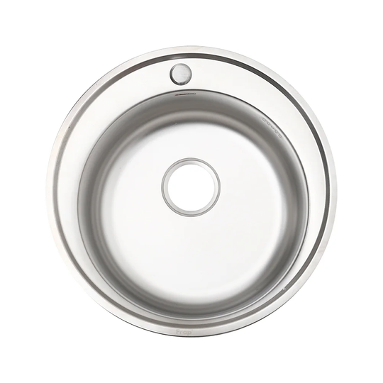51Cm X 51Cm Single Bowl Inset Kitchen Sink