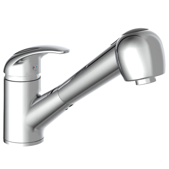 Schütte Sink Mixer with Pull-out Spray Albatros Chrome