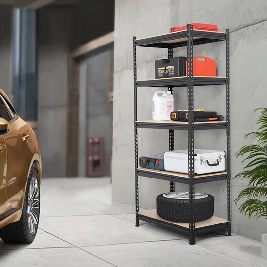 Leet 186cm 3 Shelf Shelving Unit