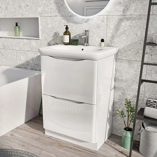 Bairn 594mm Free-standing Single Vanity
