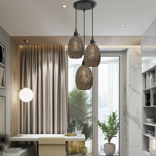Barnerd 3 - Light Cluster Drum Pendant