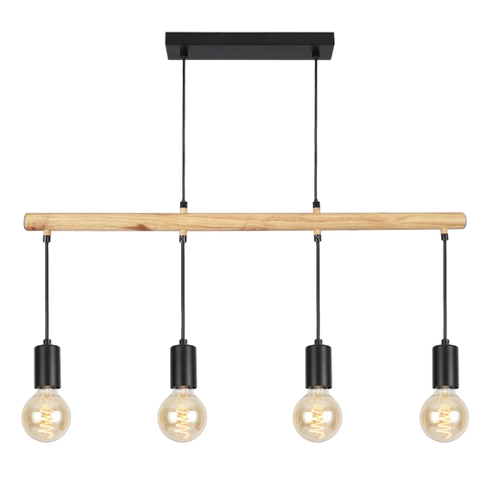 Wegner 4-Light Kitchen Island Linear Pendant