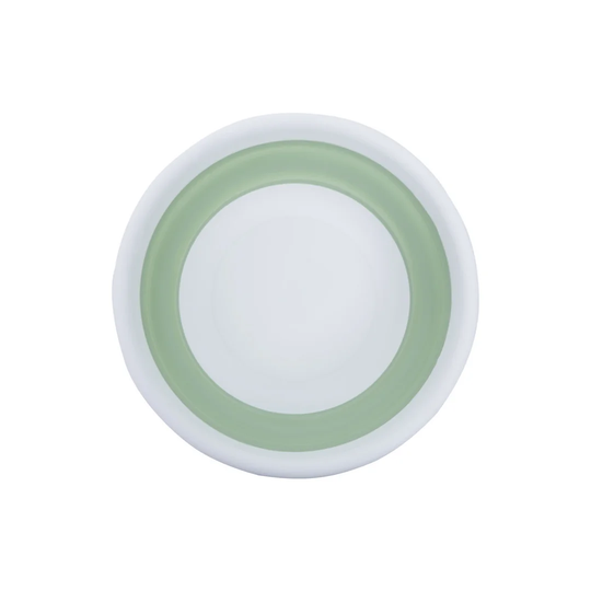 Collapsible Two-Tonal Round Washing up in Sink Dish Rack