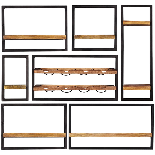 McLarty 9 Piece Floating Shelf