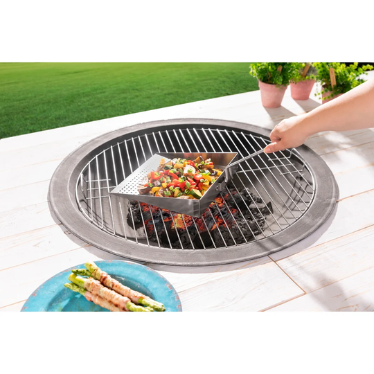 Pinerolo Grill Scraper with removable handle