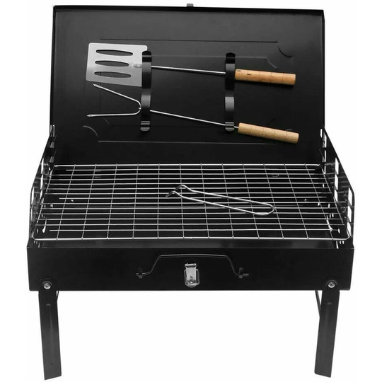Dakota Fields 46cm Portable Charcoal BBQ