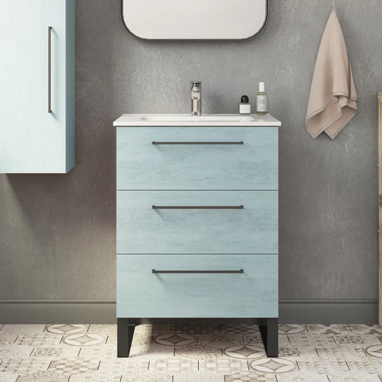 Creeksville 600mm Dual Mount Single Vanity Unit