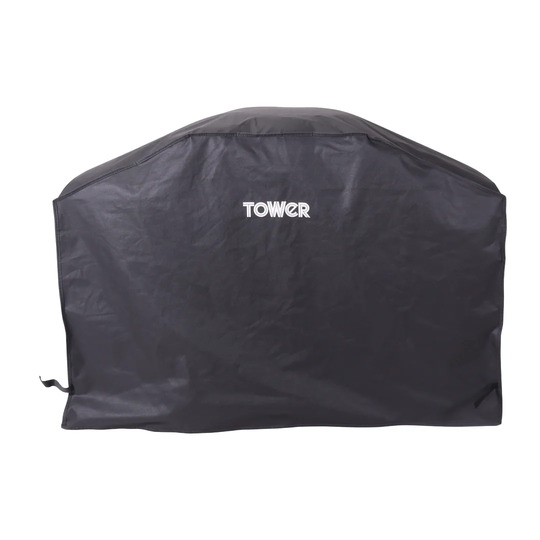 Tower T978511COV Grill Cover for T978511, Black, Waterproof and Windproof, L x W x H 63 x 130 x 90 centimetres