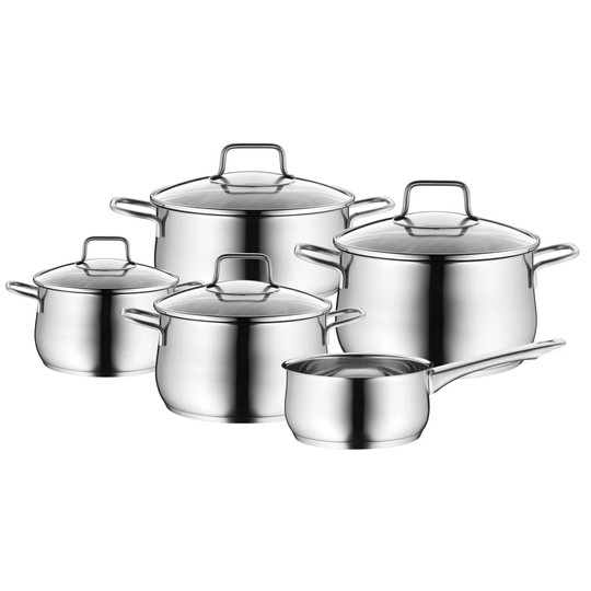 WMF Mattea set of pots 5 pieces Stainless steel