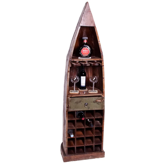 Ship 20 Bottle Wine Rack