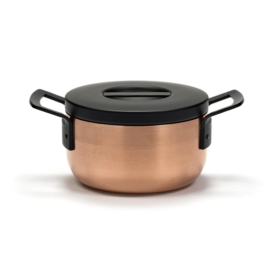 Serax Base casserole with lid 3.25 l copper