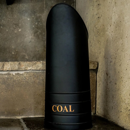 Broomsedge Coal Hod Iron Fireplace Tool