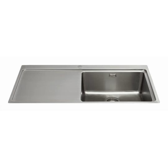 100cm x 52cm Single Bowl Inset Kitchen Sink