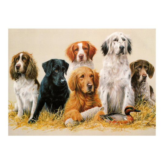Tuftop Large Textured Worktop Saver, Class Reunion Dogs 50 x 40cm