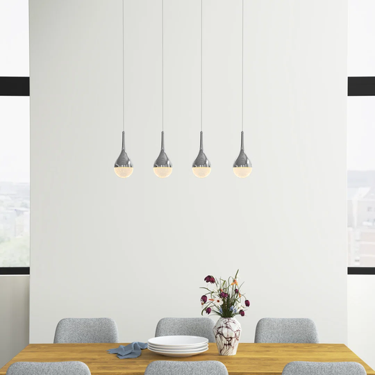 Alvord 4-Light LED Kitchen Island Pendant